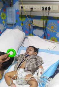 Mst. Swaransh Jadhav , age 9months ,Diagnosed – ”Need urgent Bone Marrow Transplant to save his life ”