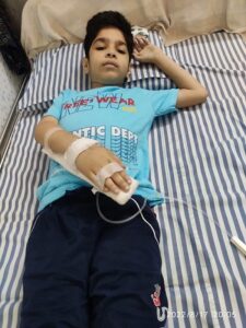 Mast. Sarthak Popat Shinde ,Diagnosed – T Celll Acute Leukemia “ Type Of Blood Cancer “